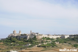 View of Mdina from Mtarfa