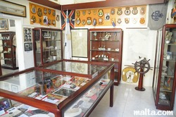 More exhibits at the Kelinu grima maritime museum