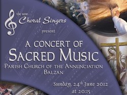 a concert of sacred music