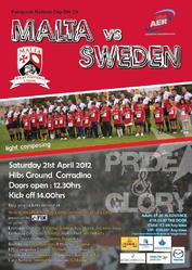 malta vs sweden rugby