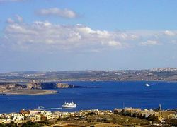 swim along the gozo channel - malta-gozo-malta